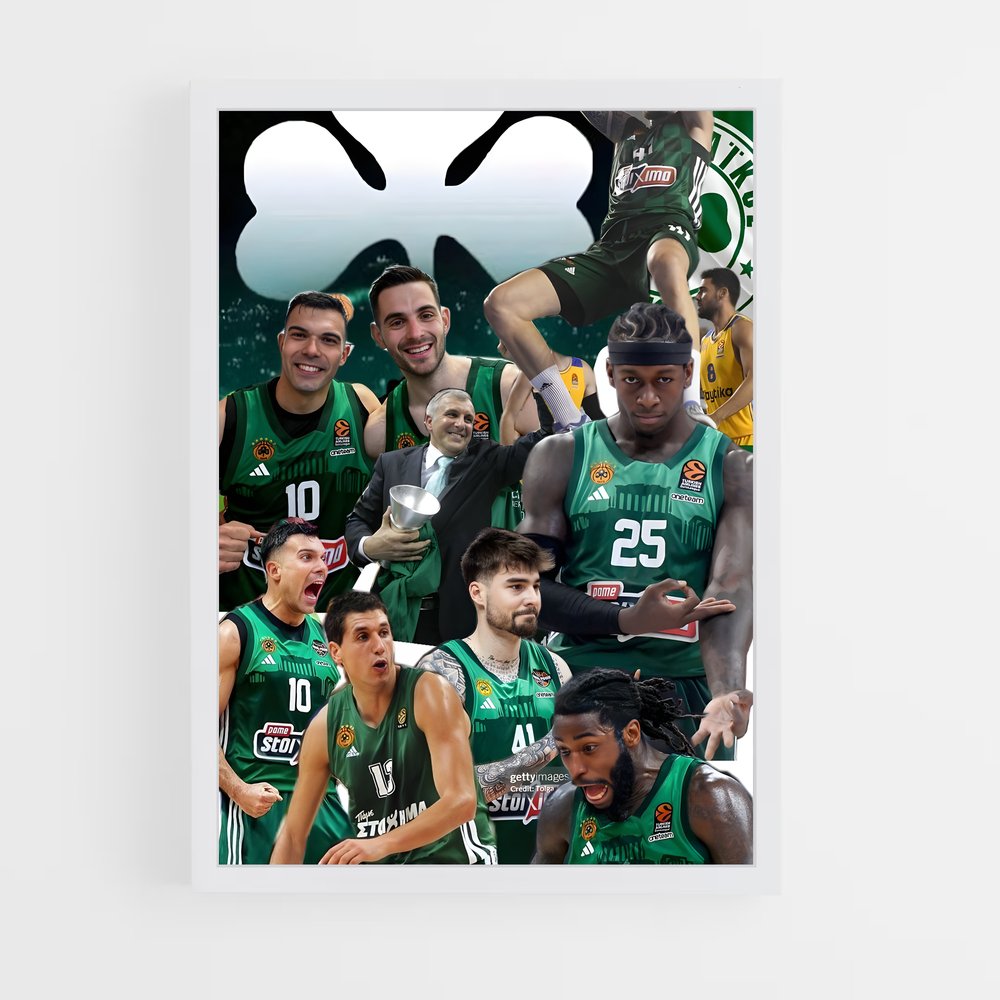 Poster Celtic Spirit – affiche Basketball (vue 3)